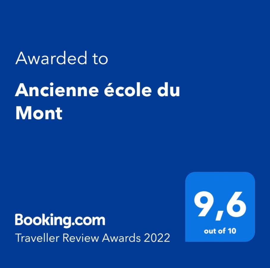 서보즈 Ancienne Ecole Du Mont 아파트 외부 사진